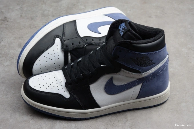 Jordan High 1 Retro 555088-115 Blue OG Moon Air 0819